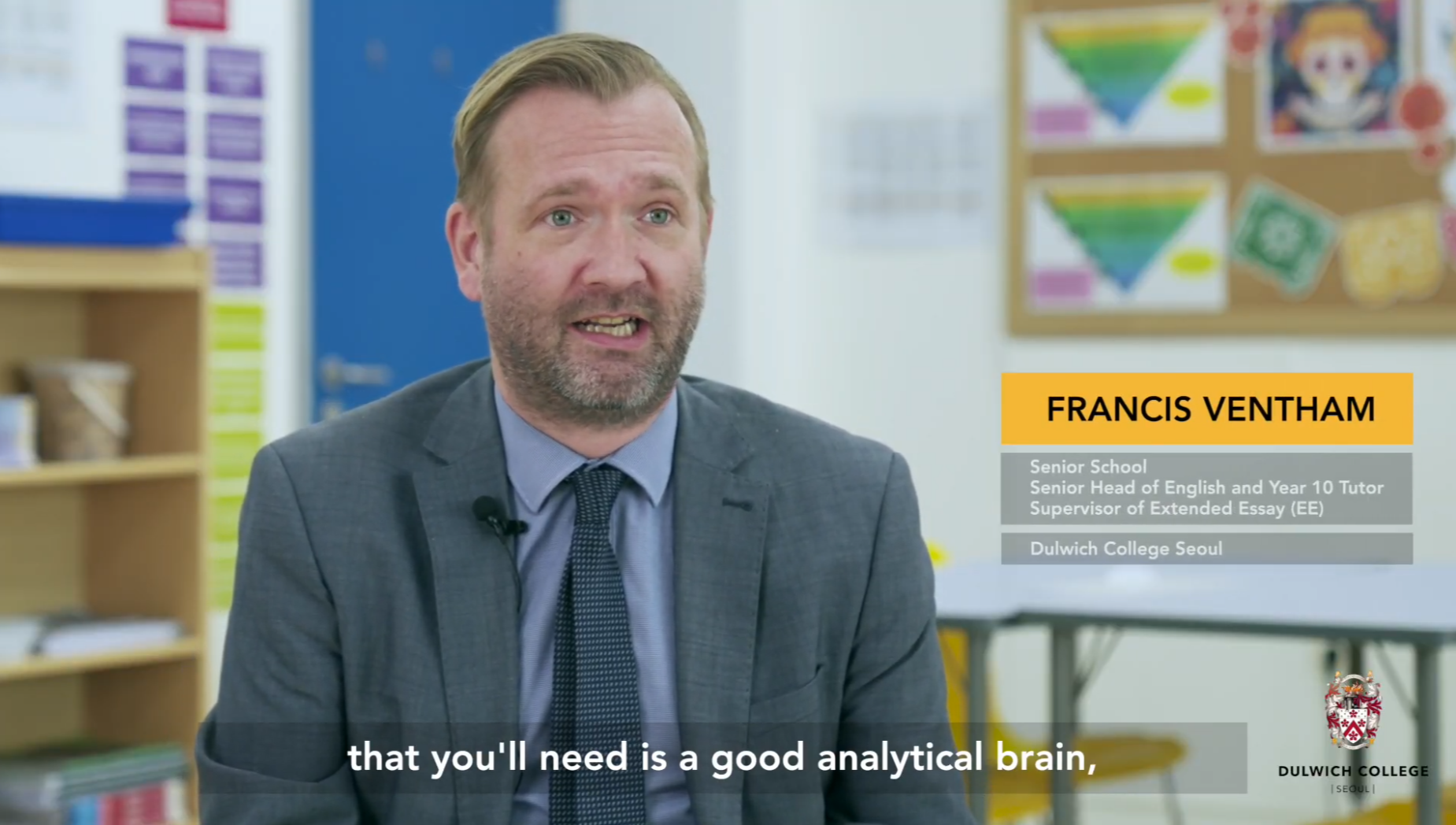 Hear from our EE English Supervisor