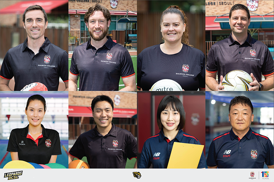 Top Row (Left to Right): Peter Poulton – Director of Sport Robert Nowak – PE Teacher Jennifer