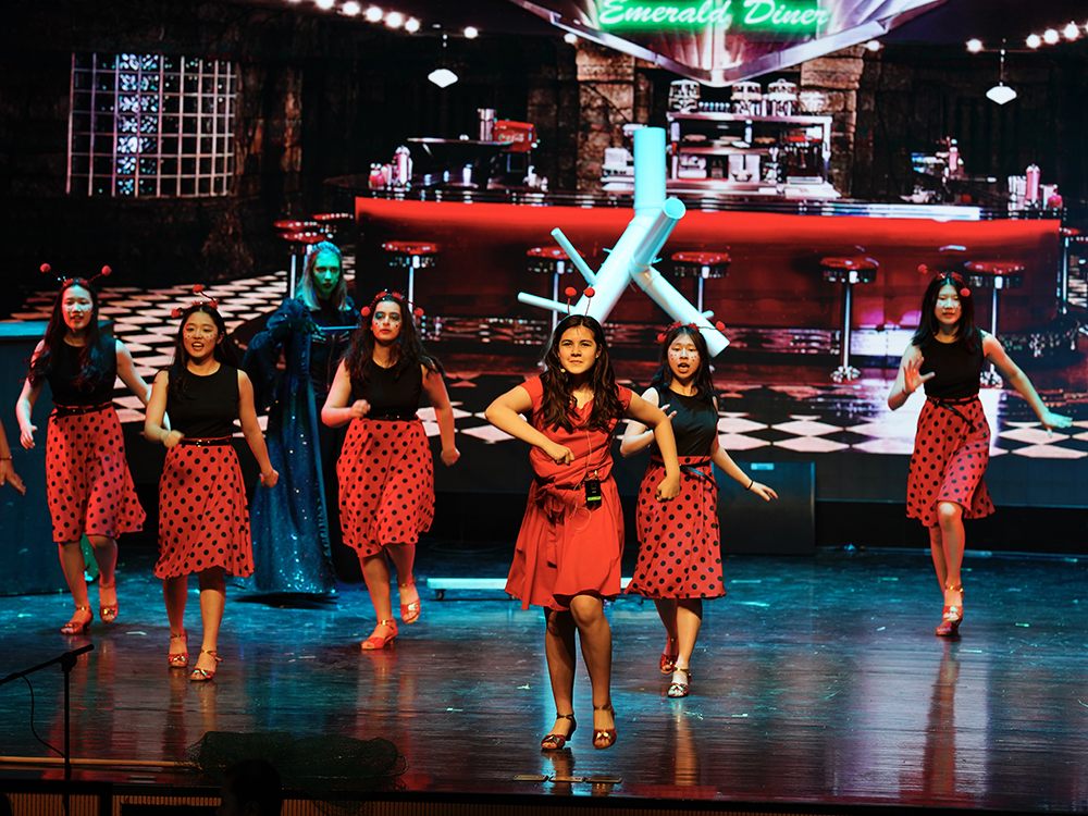 Elena leads The Jitterbug performance