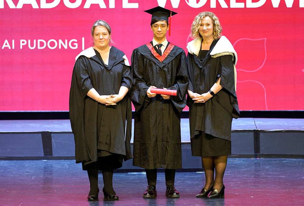 Head of College, Ms Caroline Taylor (right) with Head of Senior School, Ms Alison Derbyshire (left)