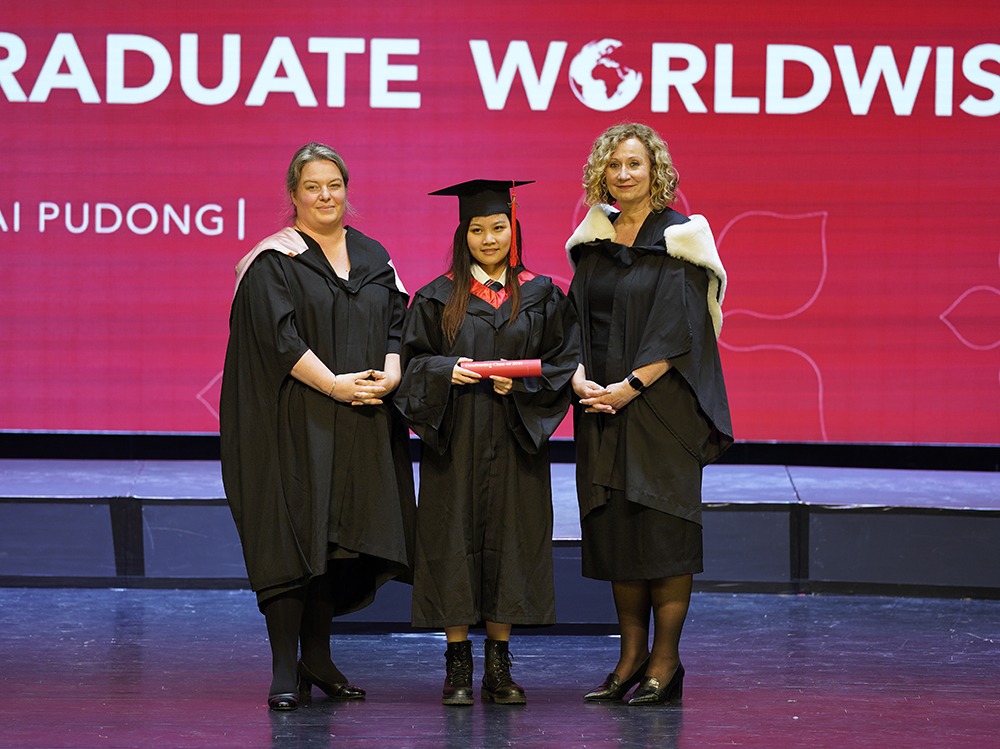 Head of College, Ms Caroline Taylor (right) with Head of Senior School, Ms Alison Derbyshire (left)