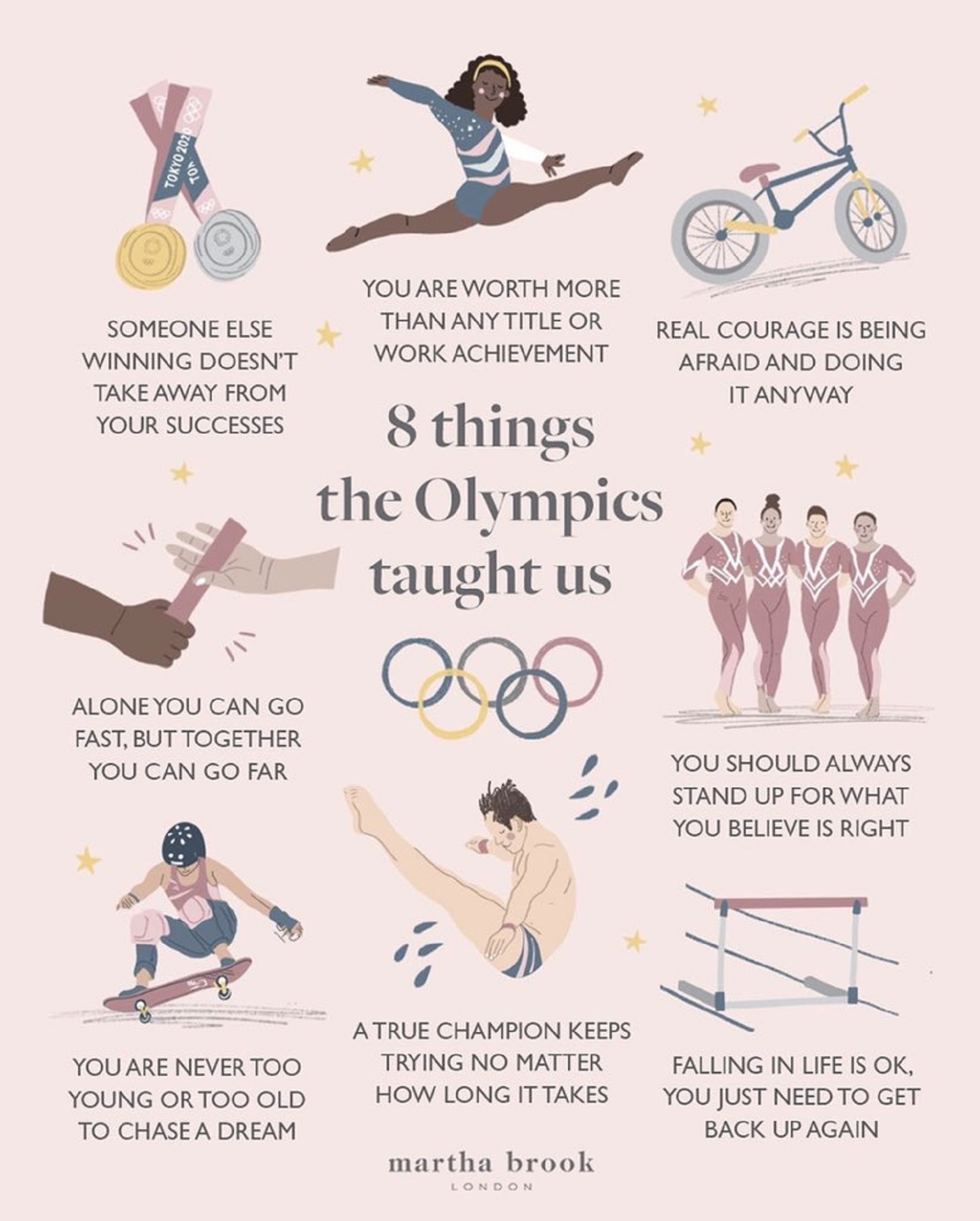 8 things the Olympics taught us