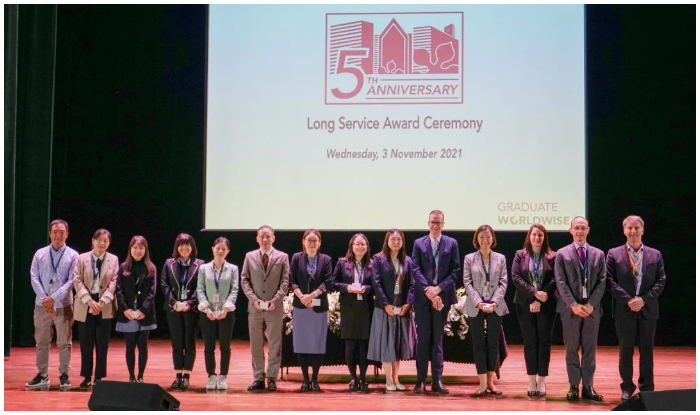 DCSPX Long-Service Awards