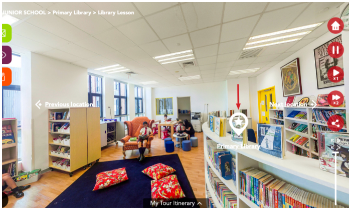 DCSPX Junior School Library