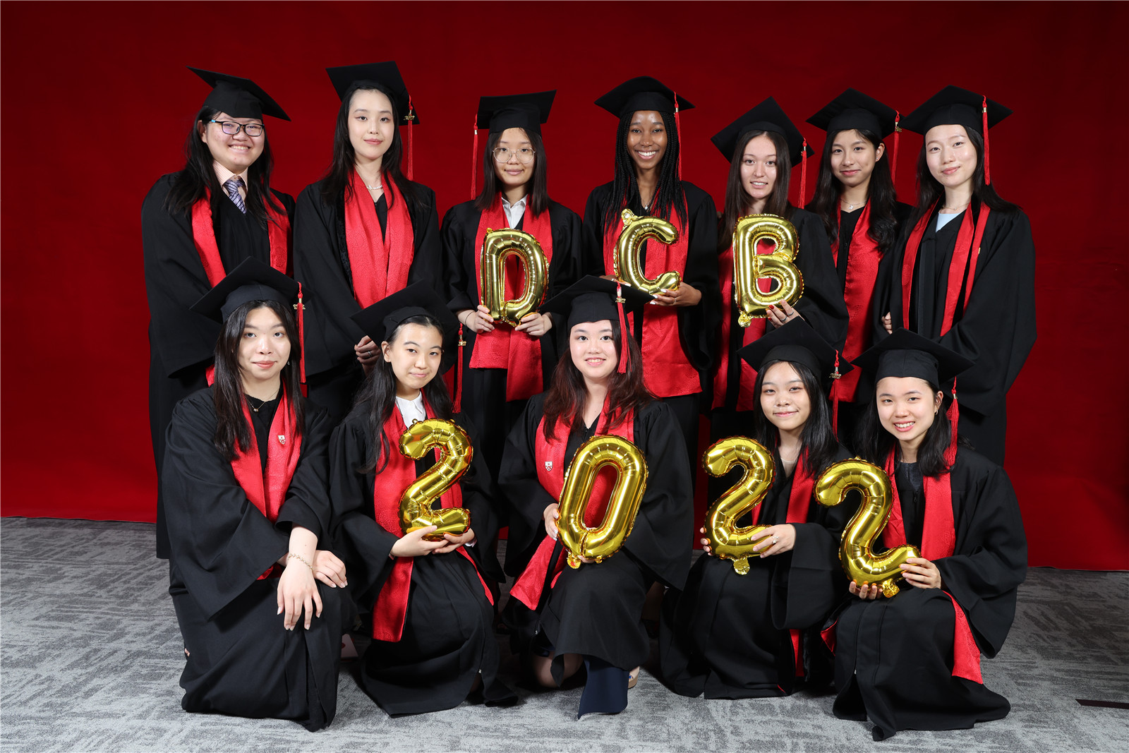 Class of 2022 small group photo
