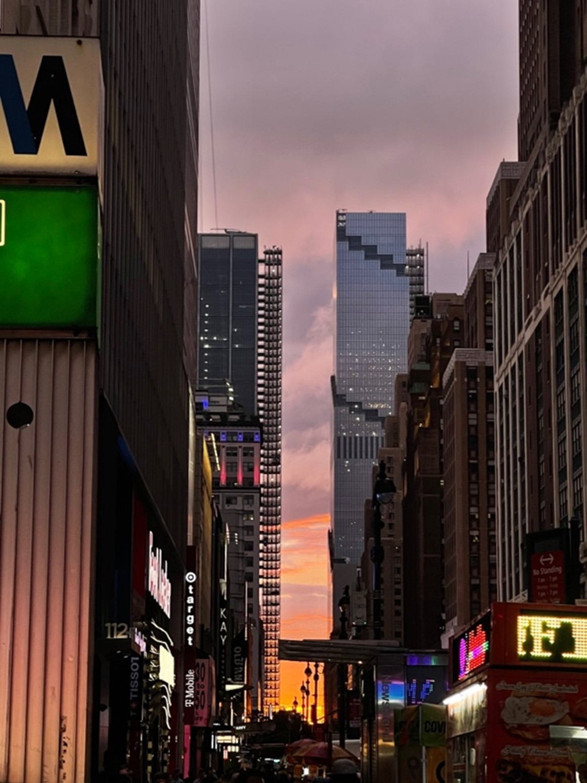 纽约曼哈顿街景