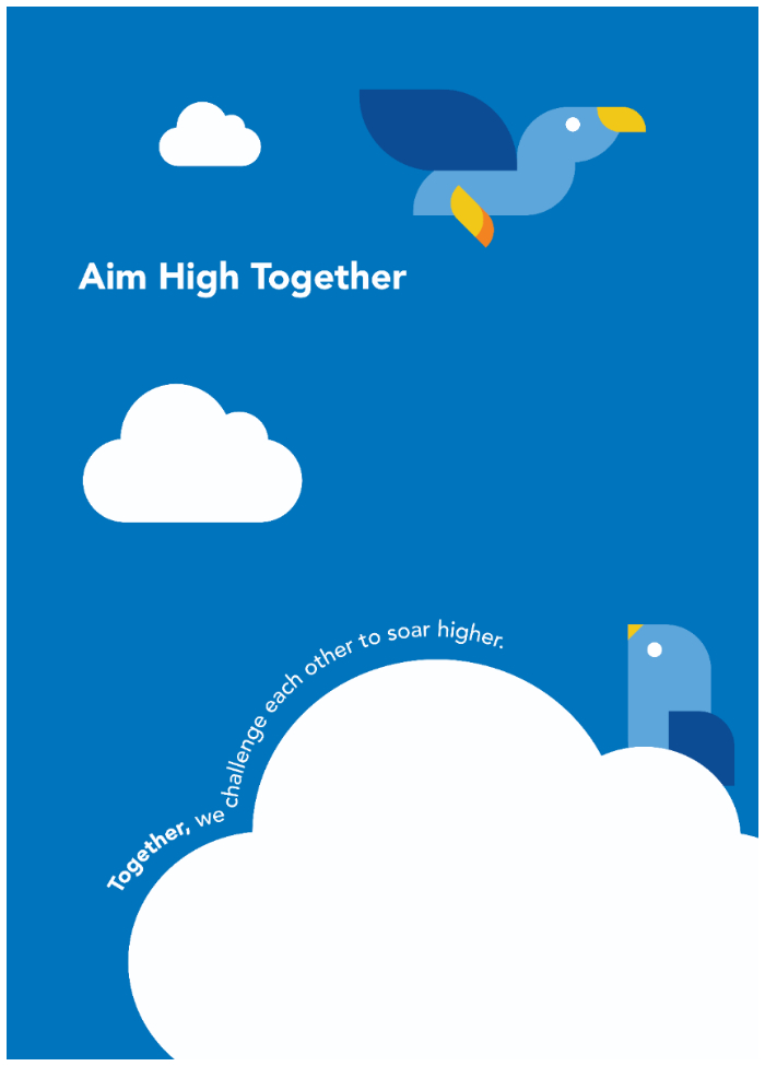 DCSPX community Aims High Together