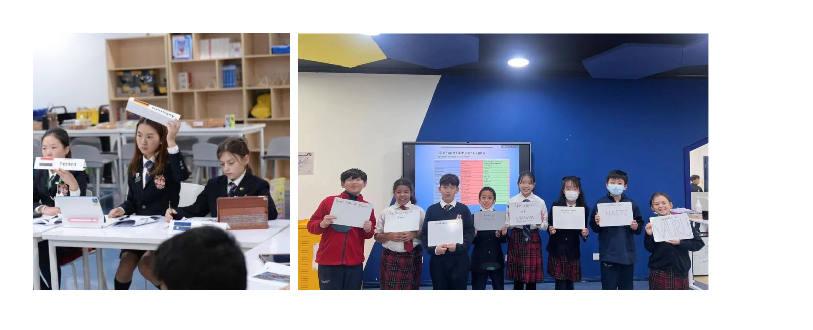 小学模拟联合国现场