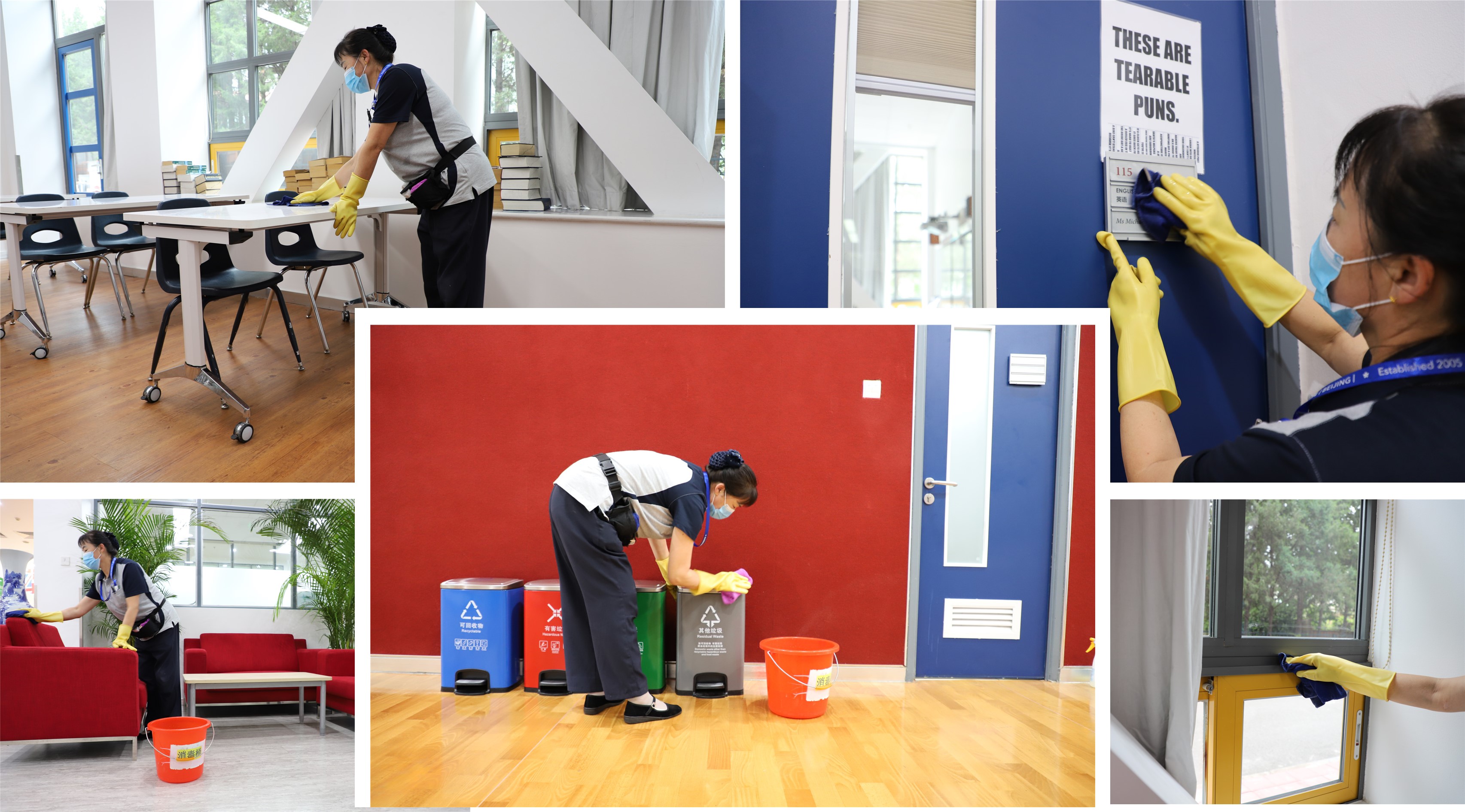 Cleaning and sanitisation