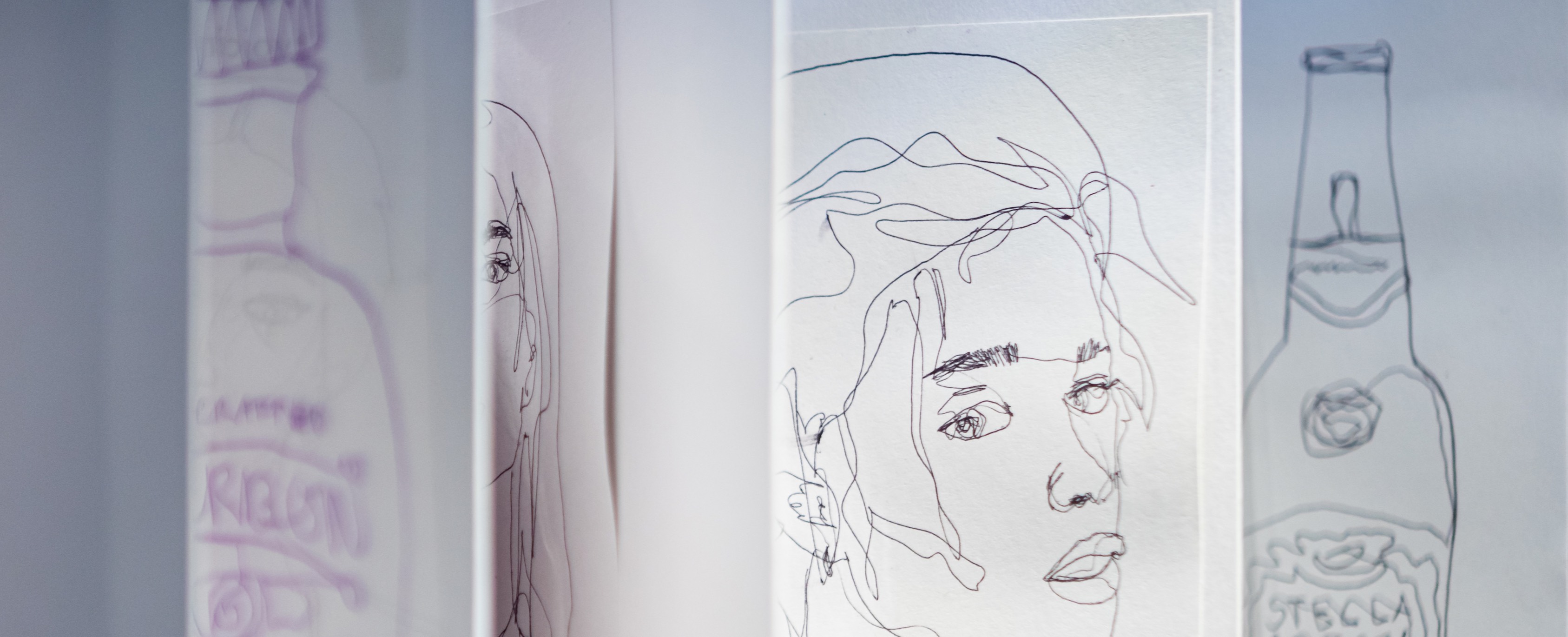 Artwork from the IGCSE Art Exhibition