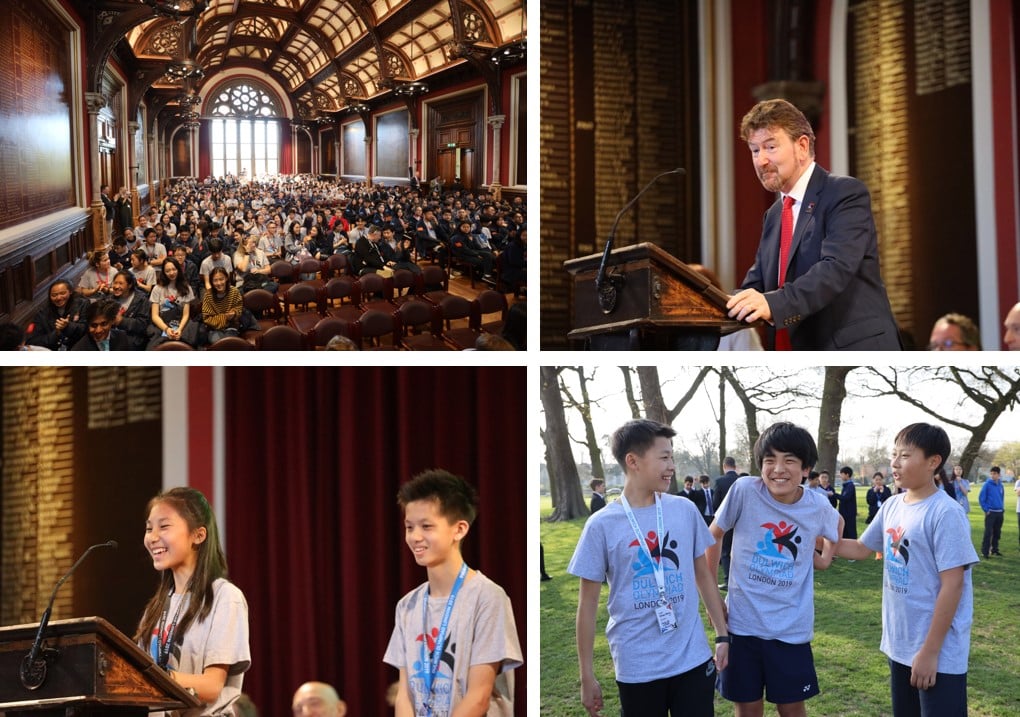 Dulwich Olympiad London 2019 Closing with Dr Spence