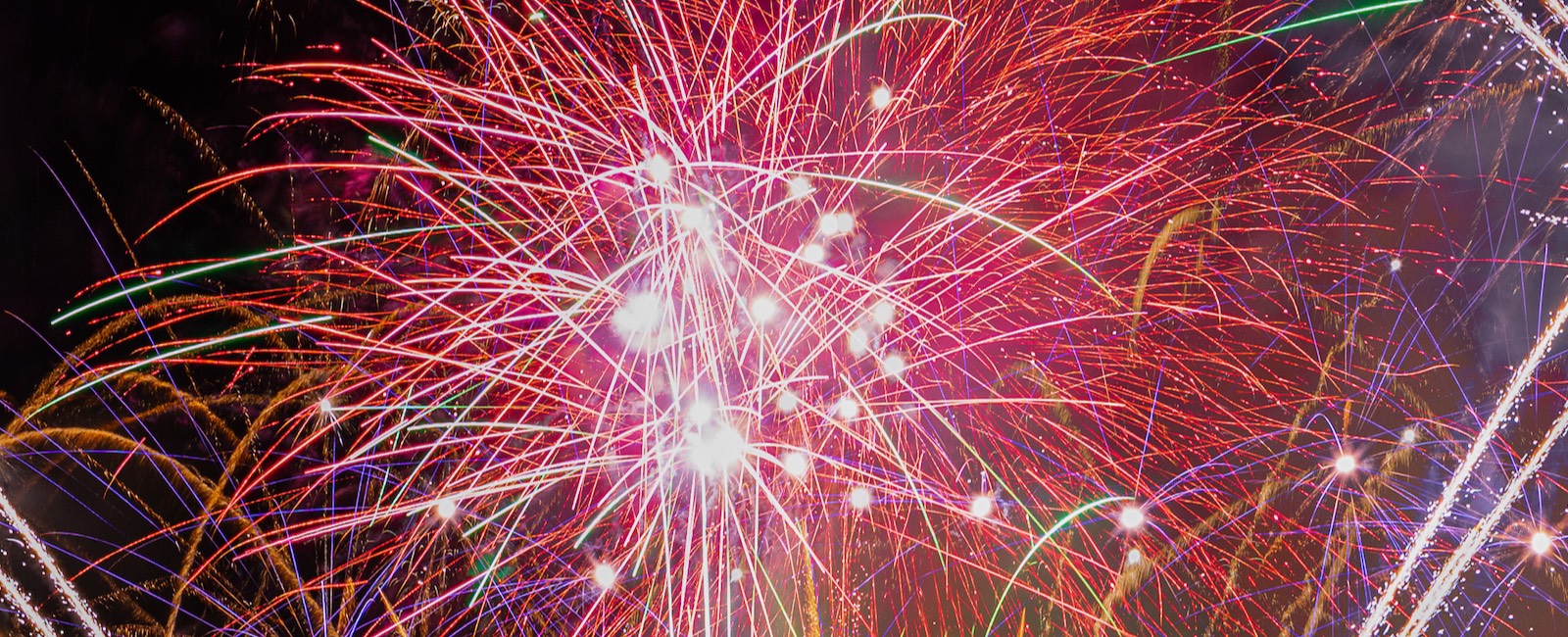 Fireworks on Founder's Day lit up Dulwich College (Singapore)