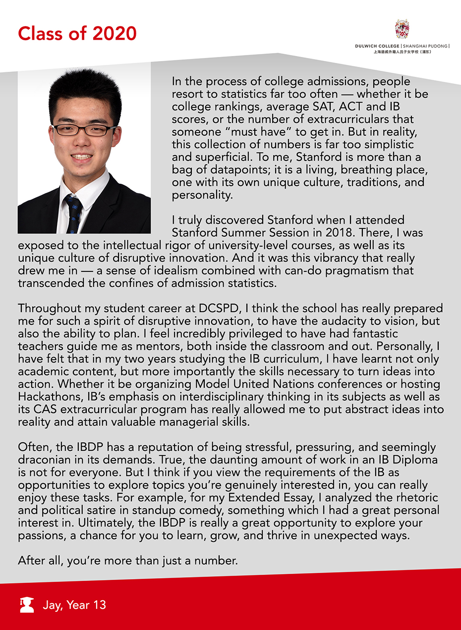 Meet Our Graduates - Jay