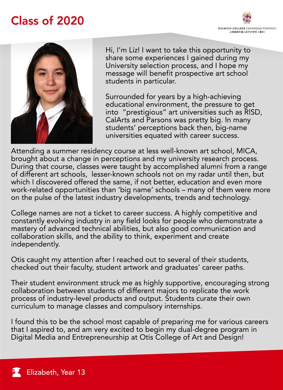 Meet Our Graduates - Liz