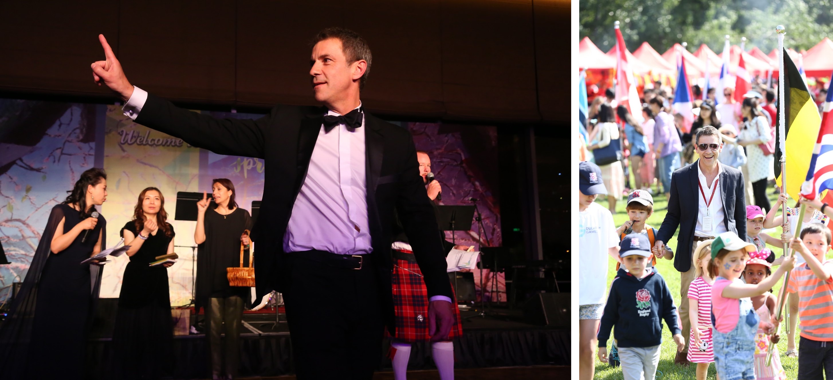 Simon Herbert at Gala Dinner