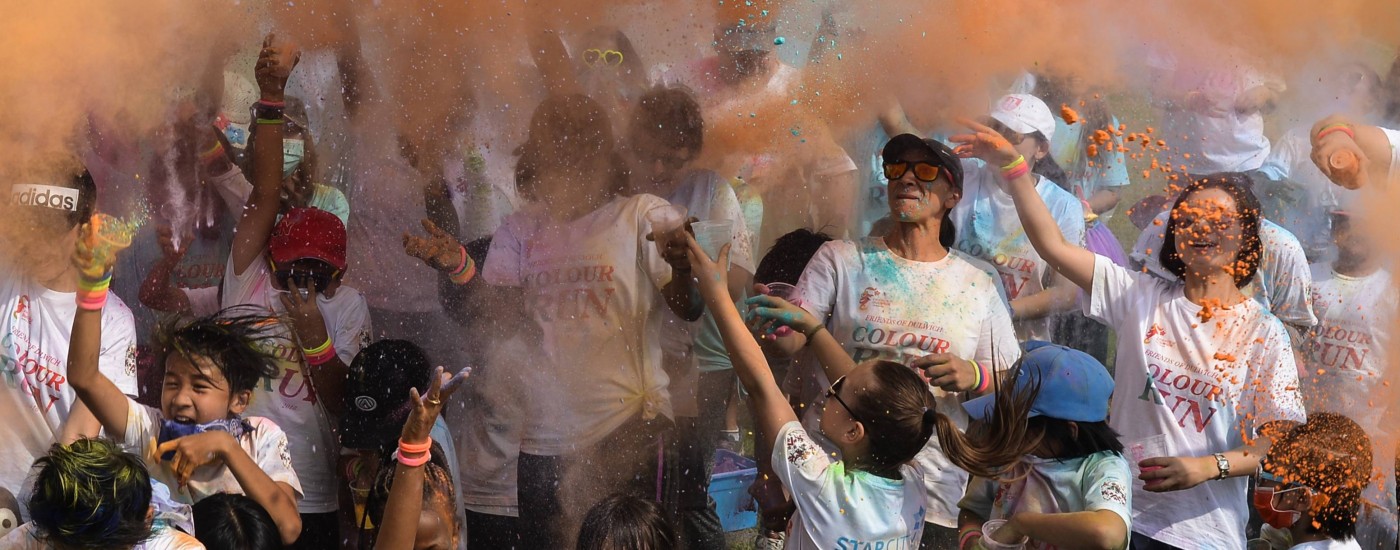 Friends of Dulwich Colour Run Yangon 2018