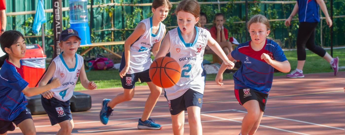 Dulwich Primary Games basketball match