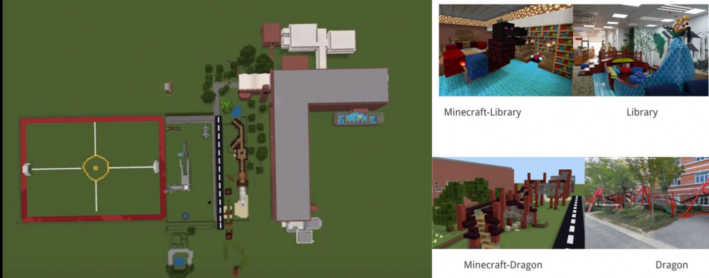 Dulwich College Suzhou Junior School in Minecraft