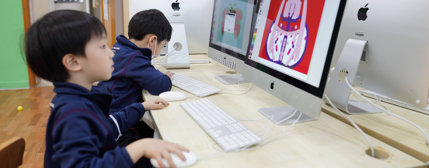 上海德威浦东幼儿园学生课堂学习