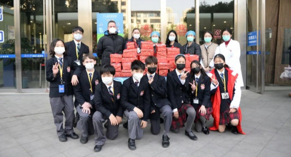 Y7 students went along for a short visit to the hospital