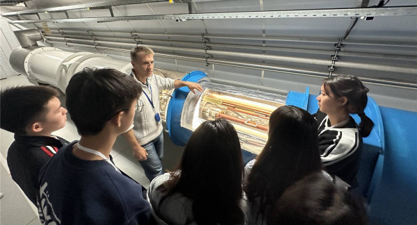 DCB Students Explore Nuclear Science at CERN