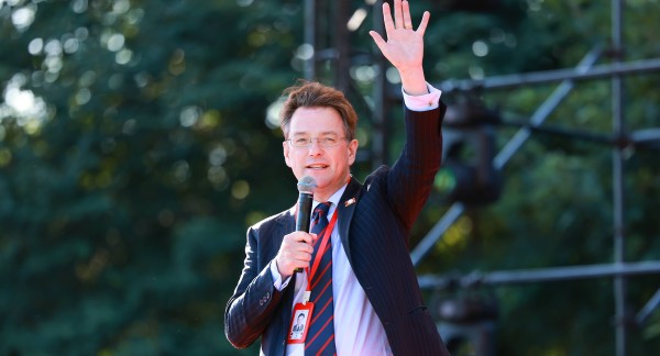 Dr Cameron Pyke at the Moonlight Madness event