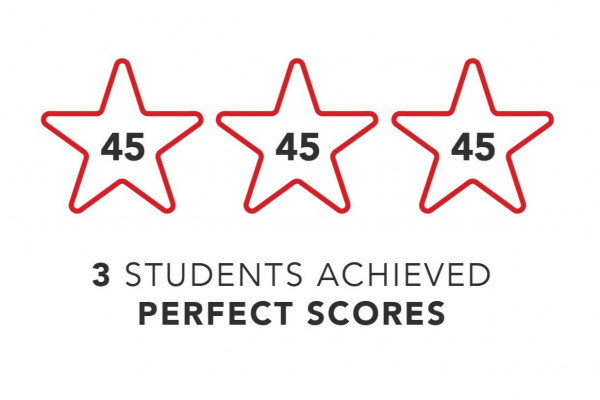 Three perfect IB scores at Dulwich