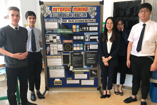 Dulwich College Suzhou Year 12 Space Projects