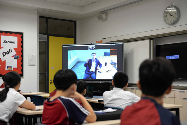 International School Suzhou Group CEO Inspired Students at Law Society
