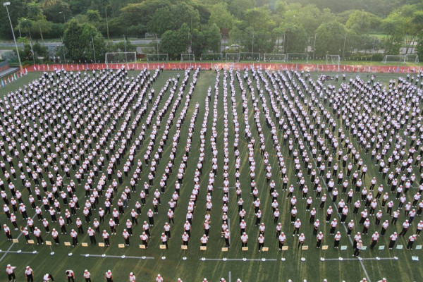 Tai Chi Fiesta at Dulwich College (Singapore)