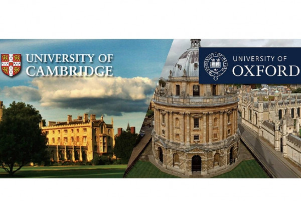 University of Cambridge and Oxford