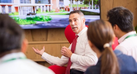 "Coffee & Conversation" with the Head of College image