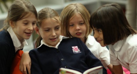 Children reading