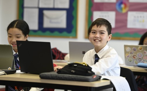 Senior School Children Collage