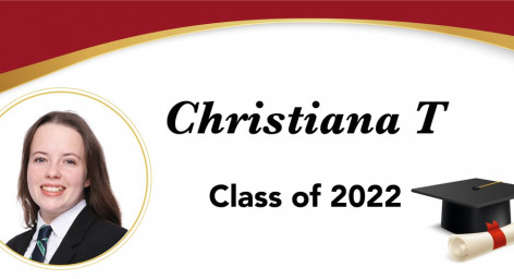 Meet Class of 2022 Graduate: Christiana T image