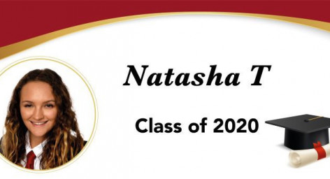 Meet Class of 2020 Graduate: Natasha T image