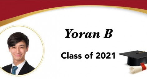 与我们的毕业生面对面: Yoran B image