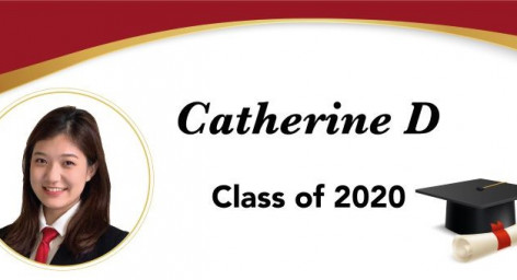 与我们的毕业生面对面: Catherine D image